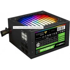 Блок питания 600W ATX; "GameMax" [VP-600-RGB-M] 12sm FAN, Active PFC, 80+ Bronze