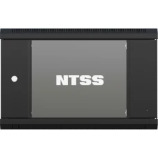 Шкаф коммутационный NTSS NTSS-W9U6045GS-BL черный