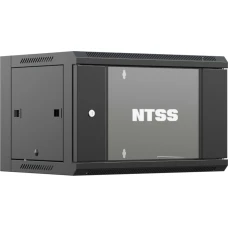 Шкаф коммутационный NTSS NTSS-W6U6045GS-BL черный
