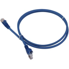 Патч-корд Lanmaster LAN-PC45/U5E-1.0-BL синий