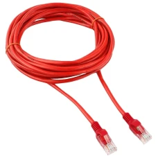Патч-корд Cablexpert PP12-5M/R красный