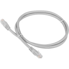 Патч-корд Lanmaster LSZH UTP 1.5 м серый (LAN-PC45/U5E-1.5-GY)