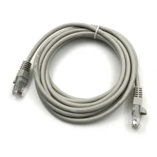 Патч-корд Buro UTP-5E-3M-G cat5E 3м серый