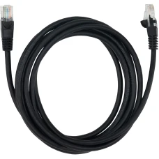 Патч-корд Buro UTP cat5E 3м черный RJ-45 (m)-RJ-45 (m)