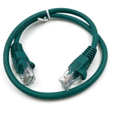 Патч-корд Buro UTP-5E-0,5M-GR зеленый 