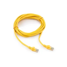 Патч-корд Cablexpert UTP PP10-5M/Y желтый