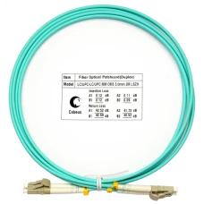 Шнур оптический Cabeus FOP-50-LC-LC-2m