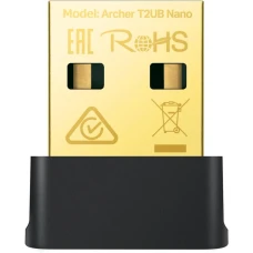 Wi-Fi/Bluetooth адаптер TP-Link Archer T2UB Nano черный