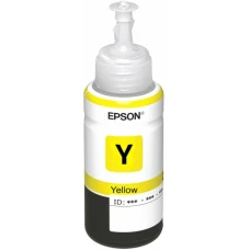 Чернила Epson 673 T6734 EcoTank желтый (C13T673498)