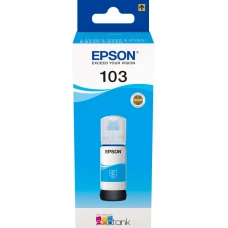 Чернила Epson 103C голубой (C13T00S24A)