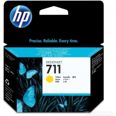 Картридж HP 711 желтый (CZ132A)