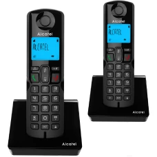 Радиотелефон DECT Alcatel S230 DUO Black