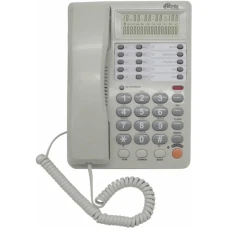 Проводной телефон Ritmix RT-495 белый/серый (80002153)