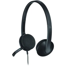 Гарнитура Logitech H340 черный (981-000509)