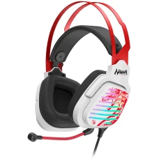 Наушники A4Tech Bloody G560 Naraka белый/красный
