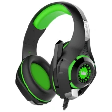 Наушники CrownMicro CMGH-102T Black/Green