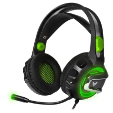 Наушники Crown CMGH-3002 черный/зеленый