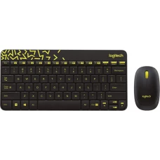 Набор периферии Logitech Wireless Combo MK240 Nano черный (920-008213)