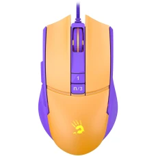 Мышь A4Tech Bloody L65 Max желтый/фиолетовый