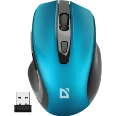 Мышь Defender Prime MB-053 бирюзовый (52054)