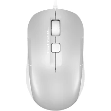 Мышь A4Tech Fstyler FM26S серебристый/белый/Icy White