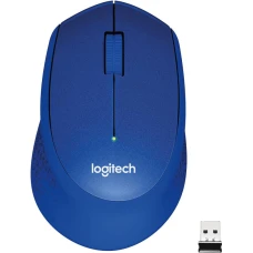 Мышь Logitech M330 Silent Plus синий (910-004925)