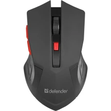 Мышь Defender Accura MM-275 черный/красный (52276)