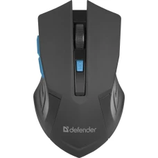 Мышь Defender Accura MM-275 черный/синий (52275)