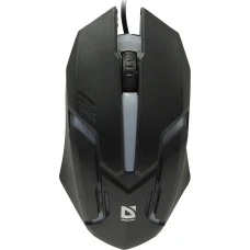 Мышь Defender Cyber MB-560L черный (52560)