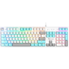 Клавиатура A4Tech Bloody S510R Icy White/blms Red