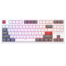 Клавиатура Royal Kludge RKR87 Brown switch/White/Gray/Red