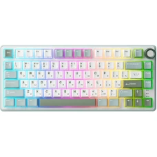 Клавиатура Royal Kludge R75 K Silver switch/Skycyan