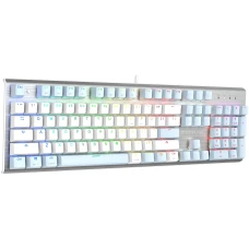 Клавиатура A4Tech Fstyler Neon синий/белый (FS100)