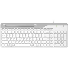 Клавиатура A4Tech Fstyler Slim белый/серый (FK25)