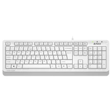 Клавиатура A4Tech Fstyler белый/серый (FKS10)