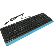 Клавиатура A4Tech Fstyler USB Blue черный/синий (FK10)