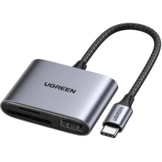 Картридер Ugreen CM387-80798 Space Gray (80798)