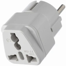 Переходник сетевой на евровилку GoPower 00-00025058