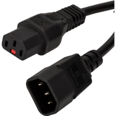 Кабель Lanmaster LAN-PP13L/14-2.0-BK черный