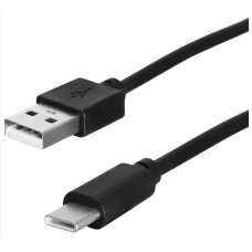 Кабель SunWind USB (m)-USB Type-C (m) 1м черный