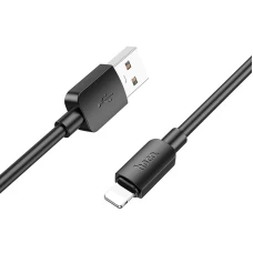 Кабель Hoco X96 Hyper iP Lightning 1м черный