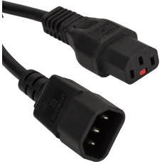 Кабель Lanmaster LAN-PP13L/14-1.5-BK черный