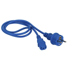 Шнур питания Lanmaster LAN-PP13/SH-1.0-BL синий