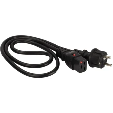 Шнур питания Lanmaster LAN-PP19L/SH-2.0-BK черный