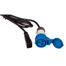 Шнур питания Lanmaster LAN-PP9F/20-2.5-BK черный