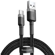 Кабель Baseus Cafule 0.5m Black (CATKLF-AG1)