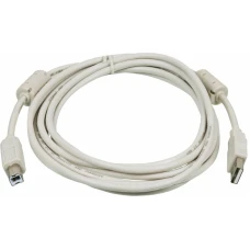 Кабель USB 2.0 3 м (A-B) соед. комп.-->устр. с ферритовыми кольцами