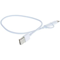 Кабель двойной Xiaomi Mi 2-in-1 USB Cable Micro USB to Type C (30cm) SJV4083TY