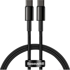 Кабель Baseus Tungsten Gold 2m Black (CATWJ-01)