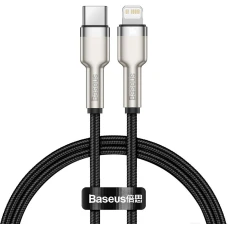 Кабель Baseus Cafule 1m Black (CATLJK-A01)
